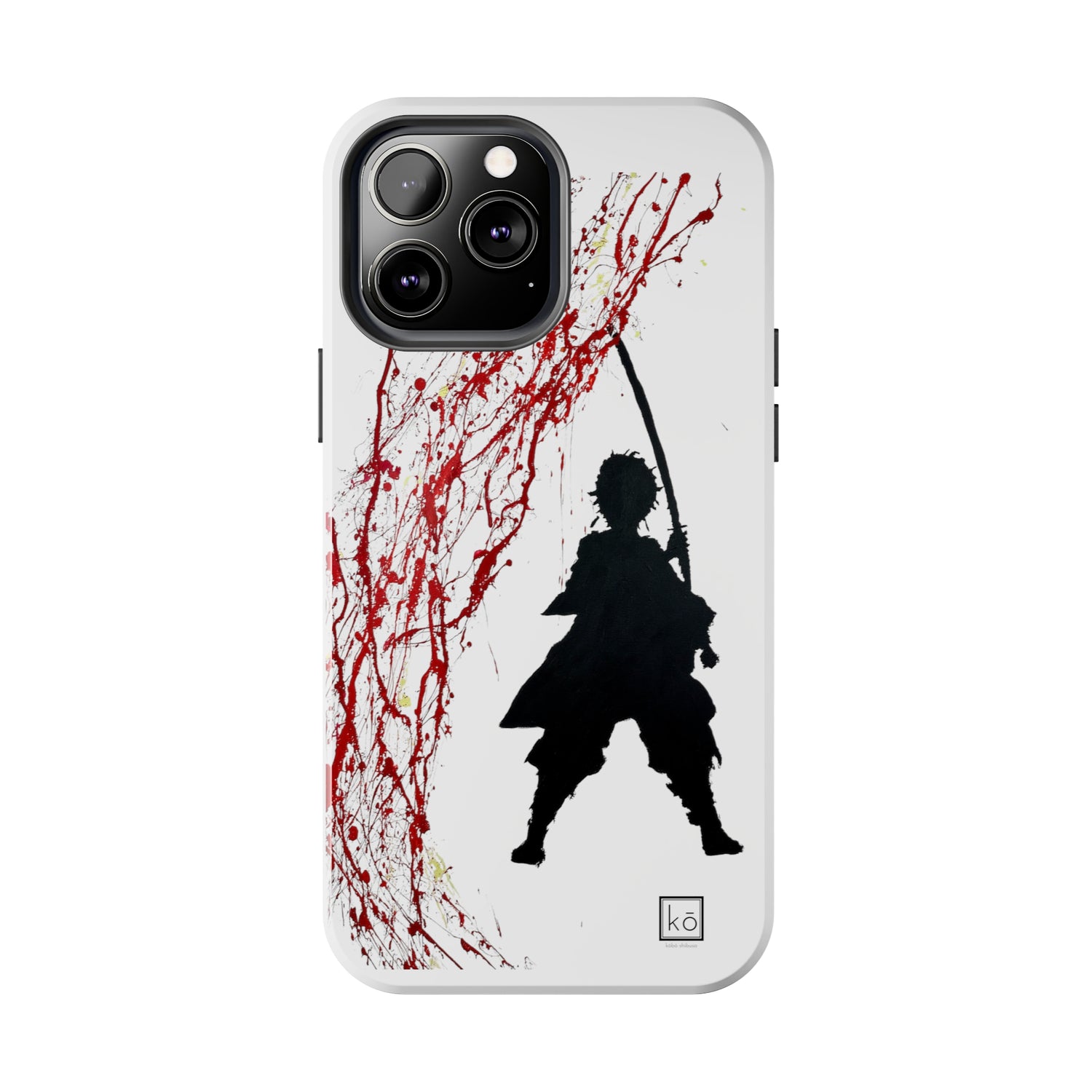 Demon Slayer Inspired Minimalist Art | Sun Breathing Style | Hinokami Kagura | Iphone Case