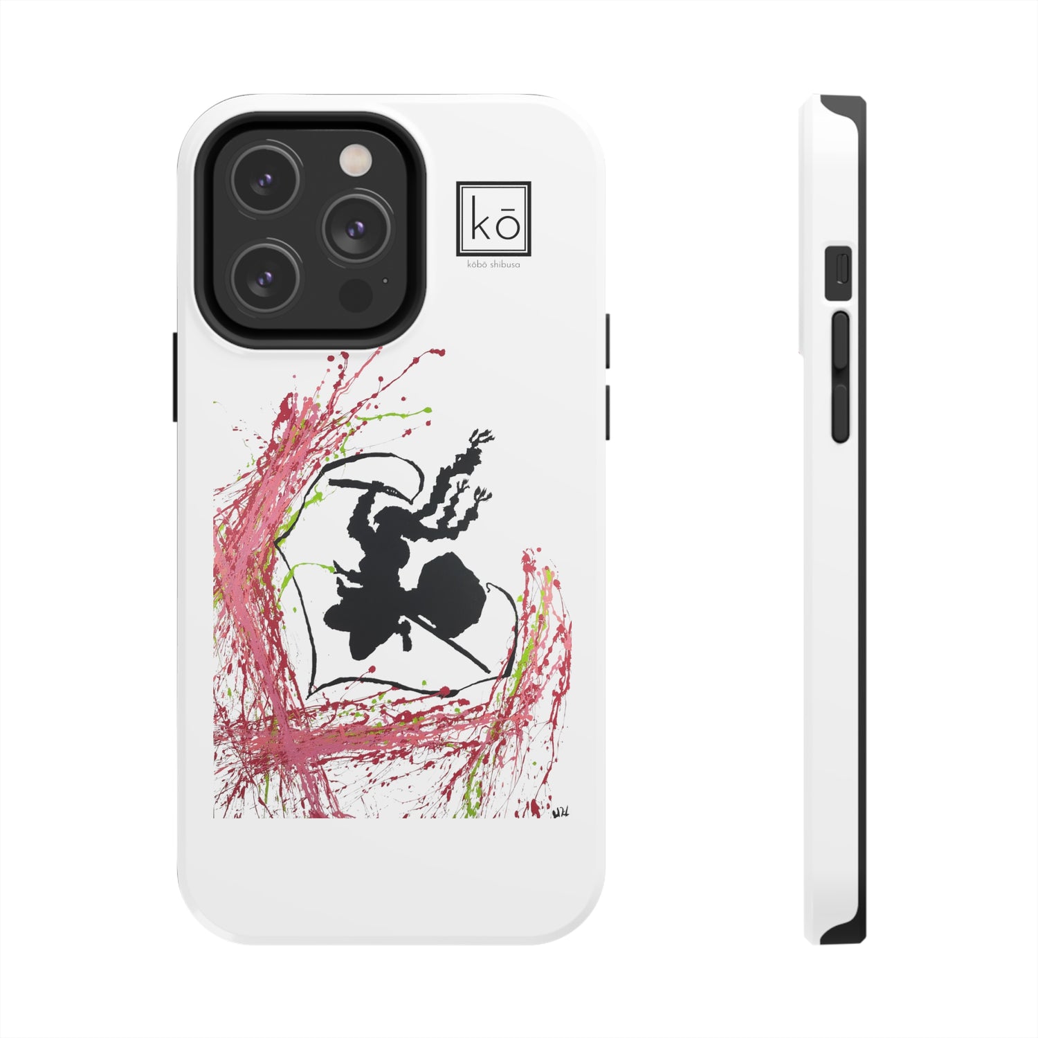 Whip of Love - Mitsuri Kanroji Minimalist Art iPhone Case by Kobo Shibusa