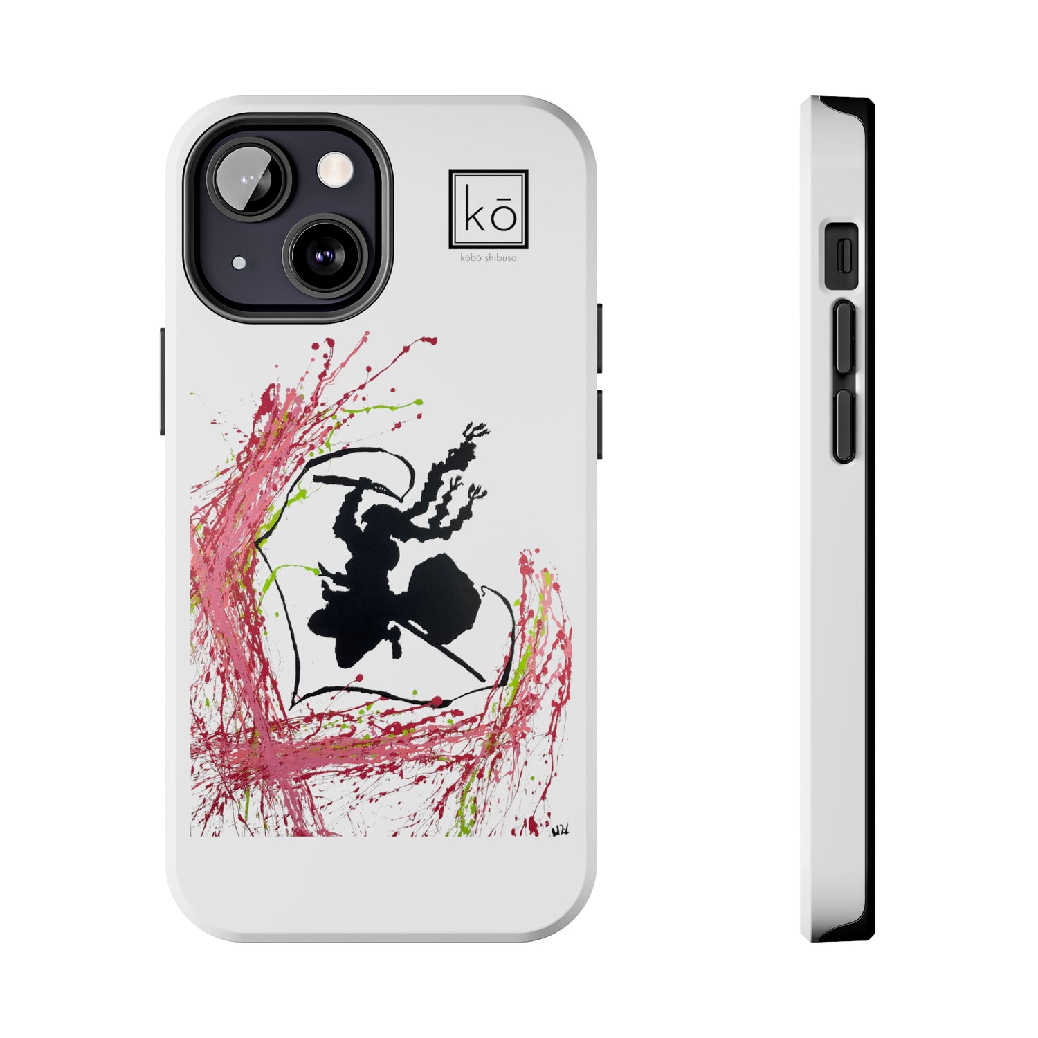 Whip of Love - Mitsuri Kanroji Minimalist Art iPhone Case by Kobo Shibusa