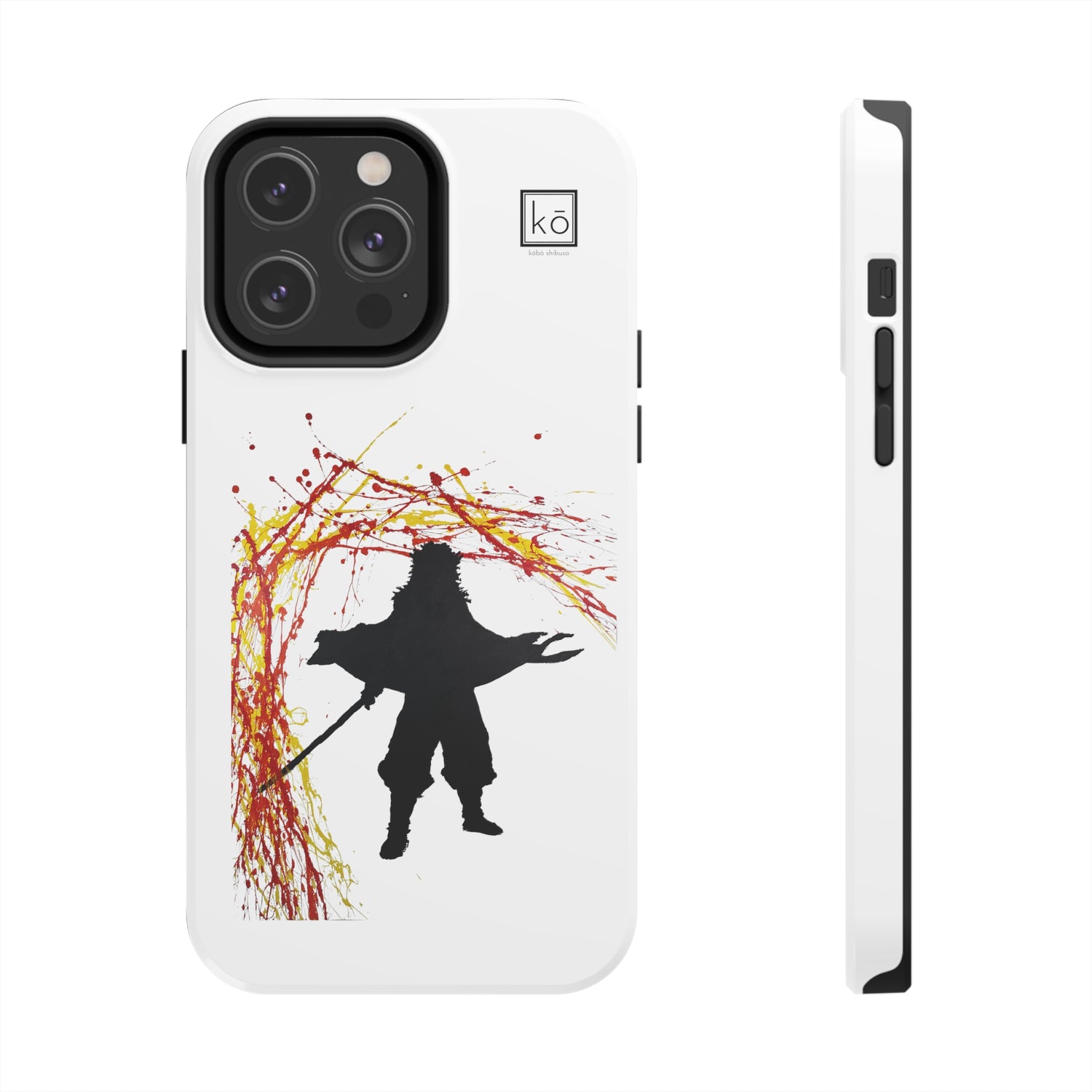 Demon Slayer Inspired Minimalist Art |Flame Breathing Style| Flame Hashira | Iphone Case