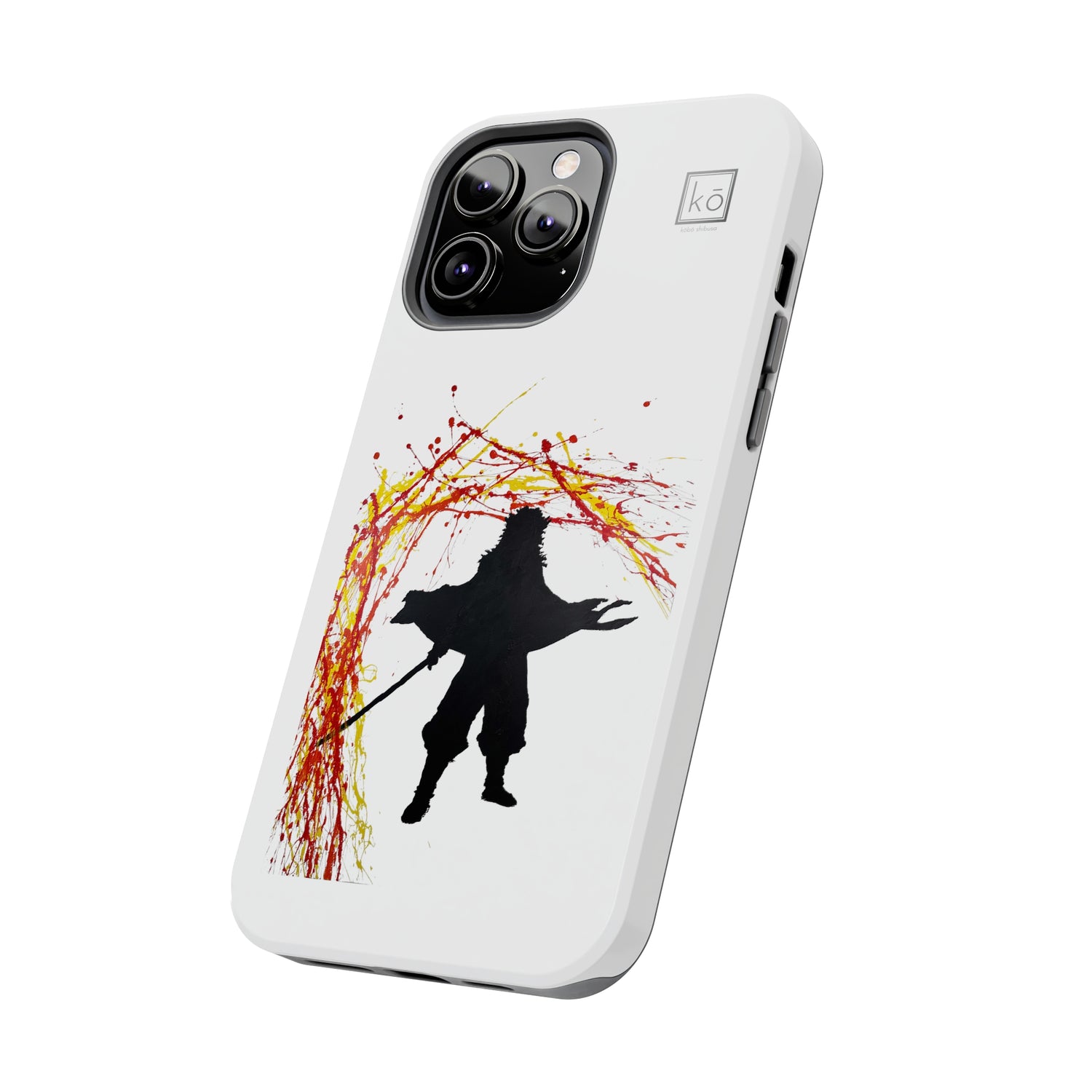 Demon Slayer Inspired Minimalist Art |Flame Breathing Style| Flame Hashira | Iphone Case