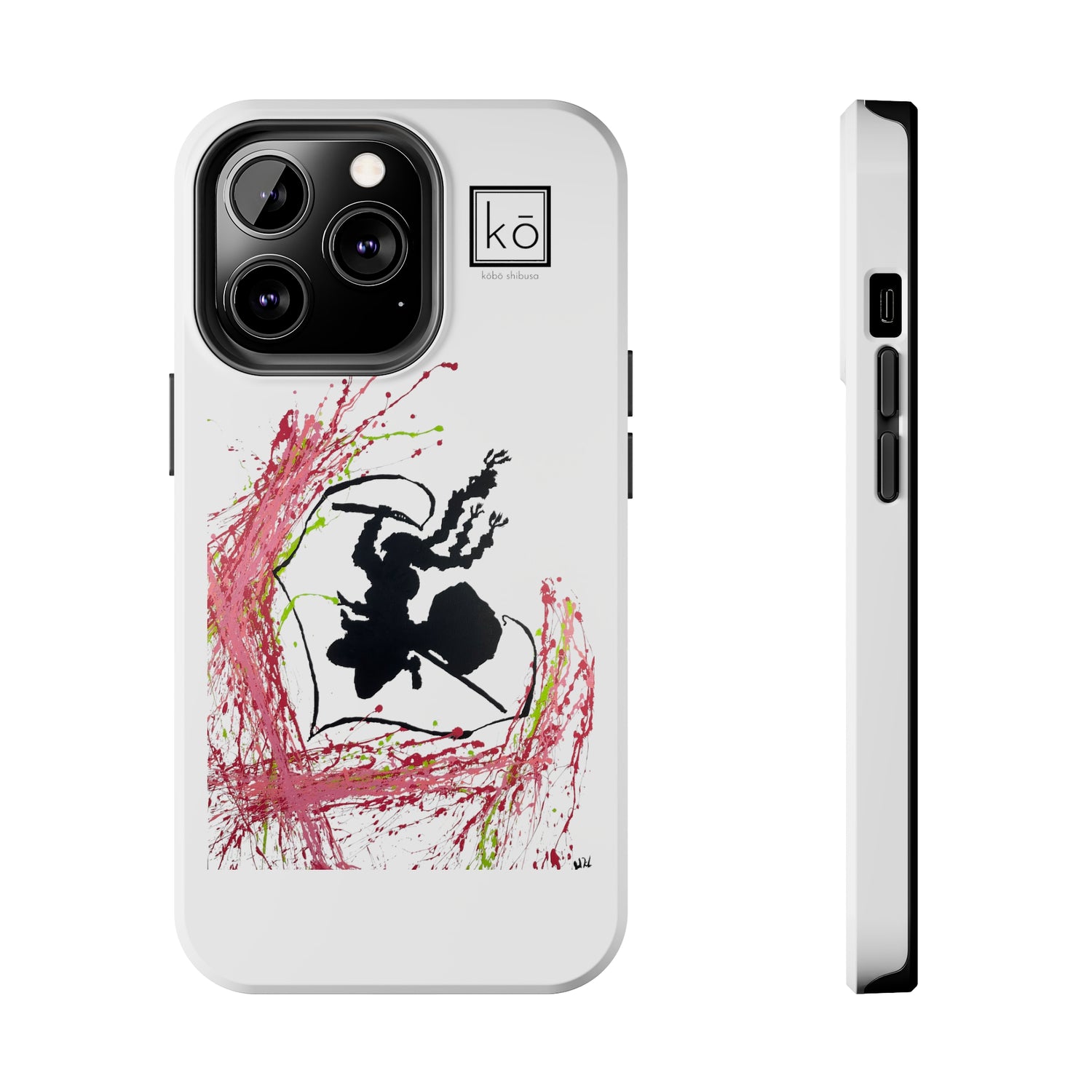 Whip of Love - Mitsuri Kanroji Minimalist Art iPhone Case by Kobo Shibusa