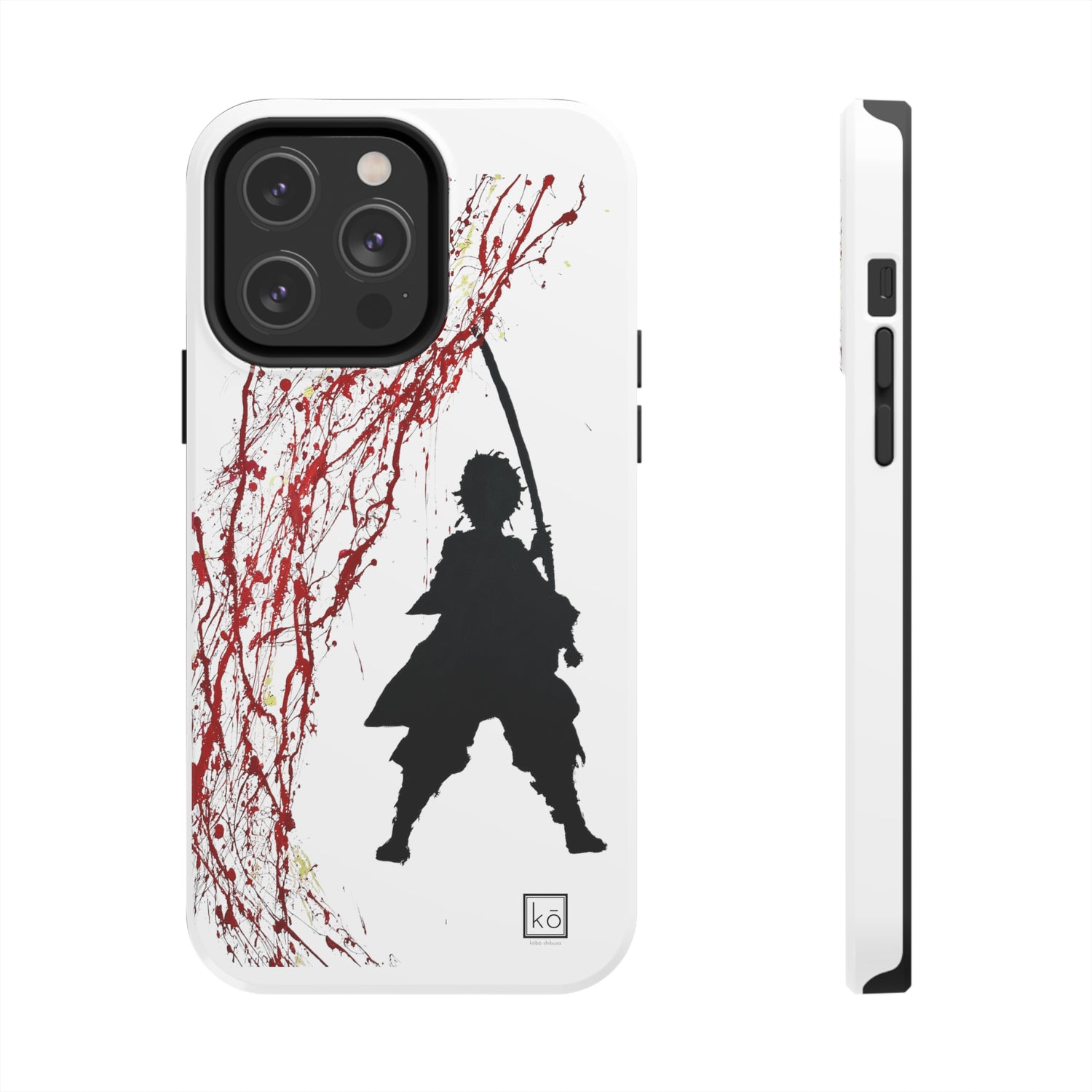 Demon Slayer Inspired Minimalist Art | Sun Breathing Style | Hinokami Kagura | Iphone Case