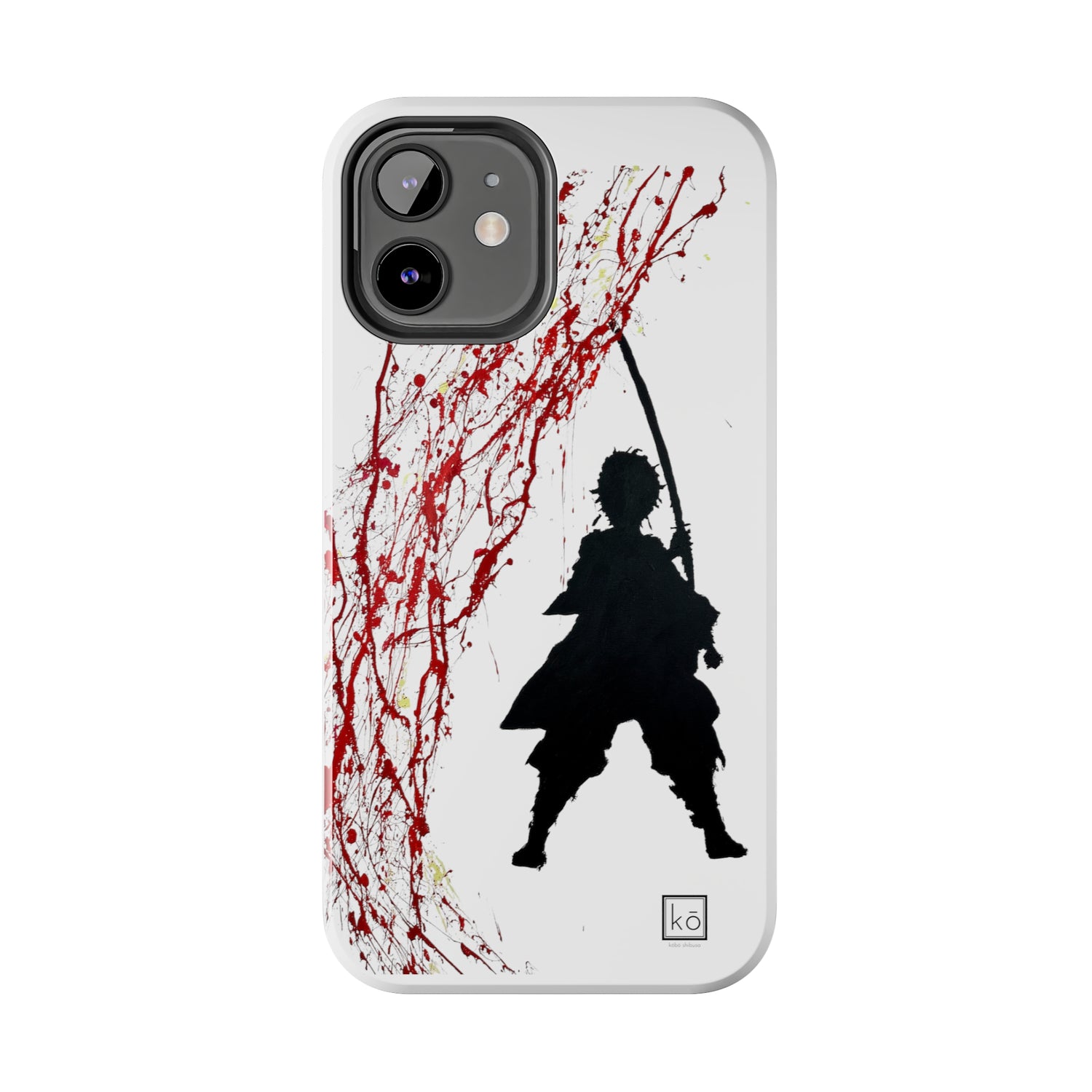 Demon Slayer Inspired Minimalist Art | Sun Breathing Style | Hinokami Kagura | Iphone Case