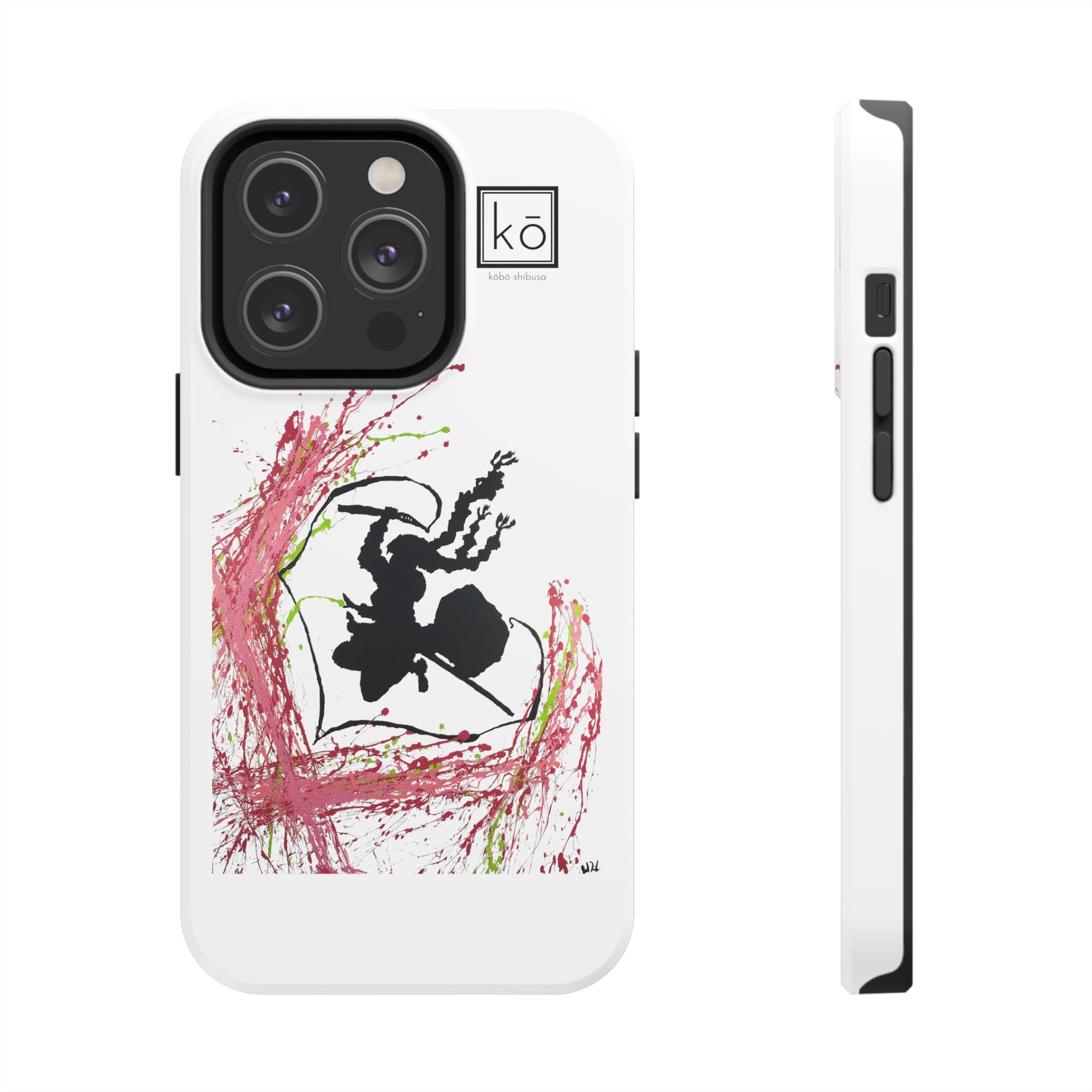 Whip of Love - Mitsuri Kanroji Minimalist Art iPhone Case by Kobo Shibusa