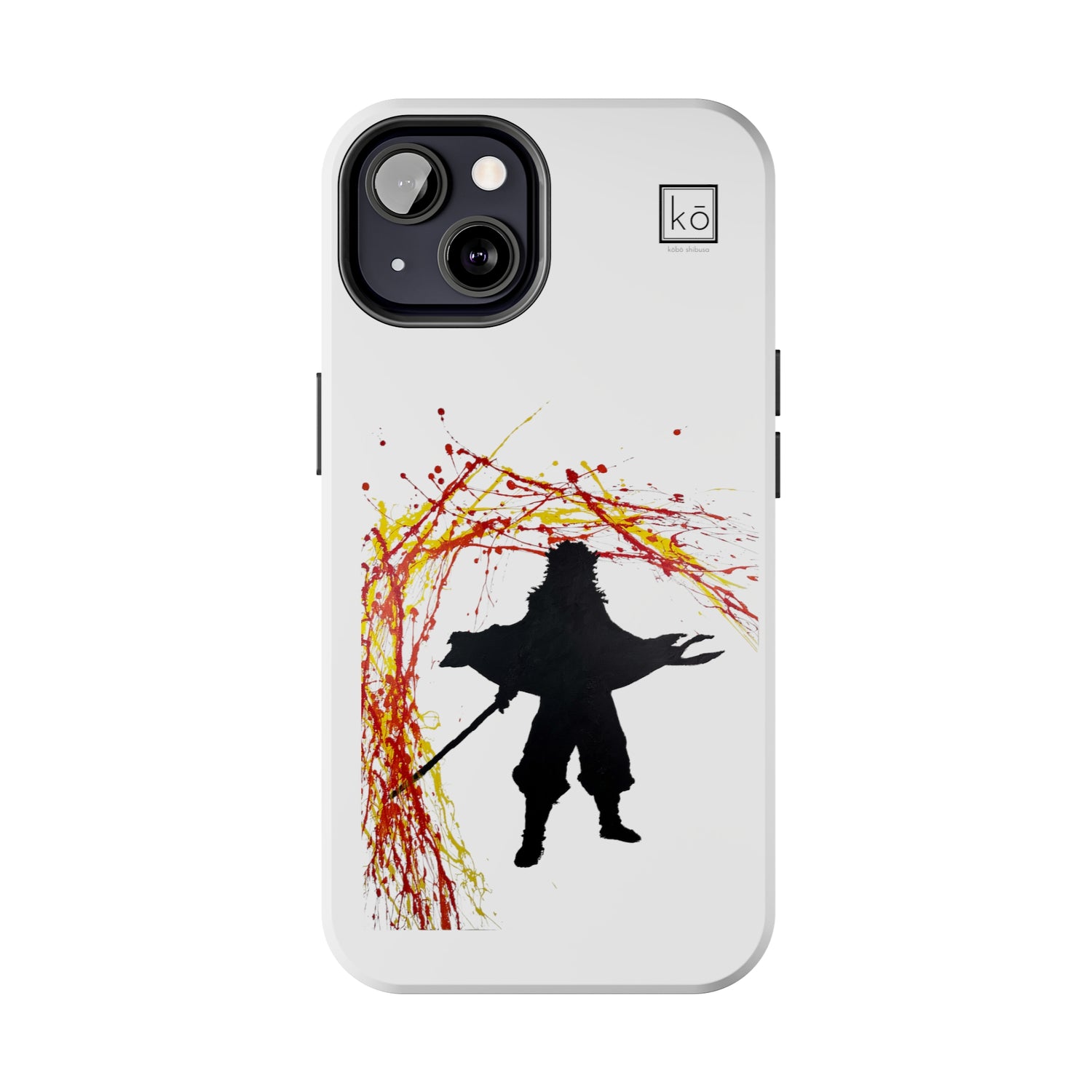 Demon Slayer Inspired Minimalist Art |Flame Breathing Style| Flame Hashira | Iphone Case