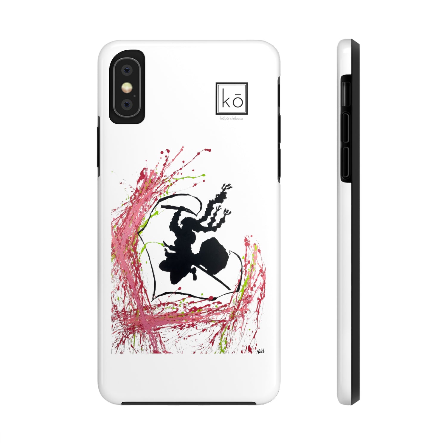 Whip of Love - Mitsuri Kanroji Minimalist Art iPhone Case by Kobo Shibusa