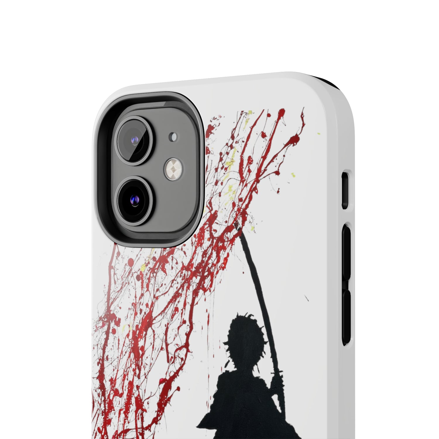 Demon Slayer Inspired Minimalist Art | Sun Breathing Style | Hinokami Kagura | Iphone Case