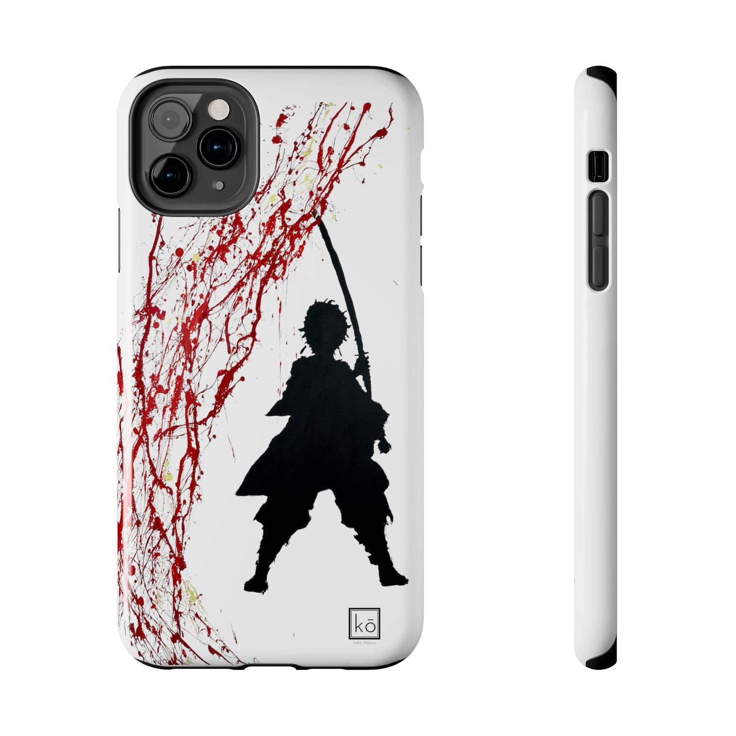 Demon Slayer Inspired Minimalist Art | Sun Breathing Style | Hinokami Kagura | Iphone Case