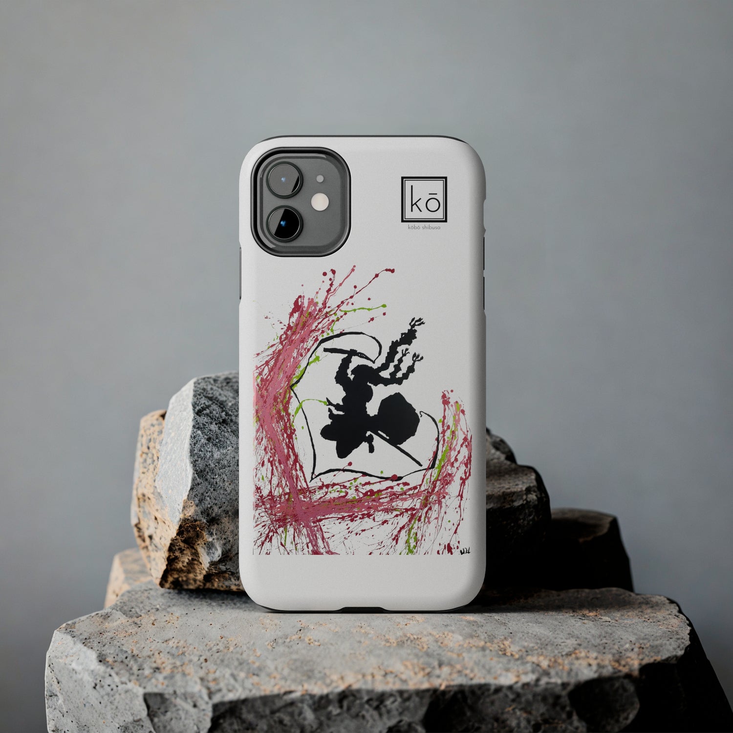 Whip of Love - Mitsuri Kanroji Minimalist Art iPhone Case by Kobo Shibusa