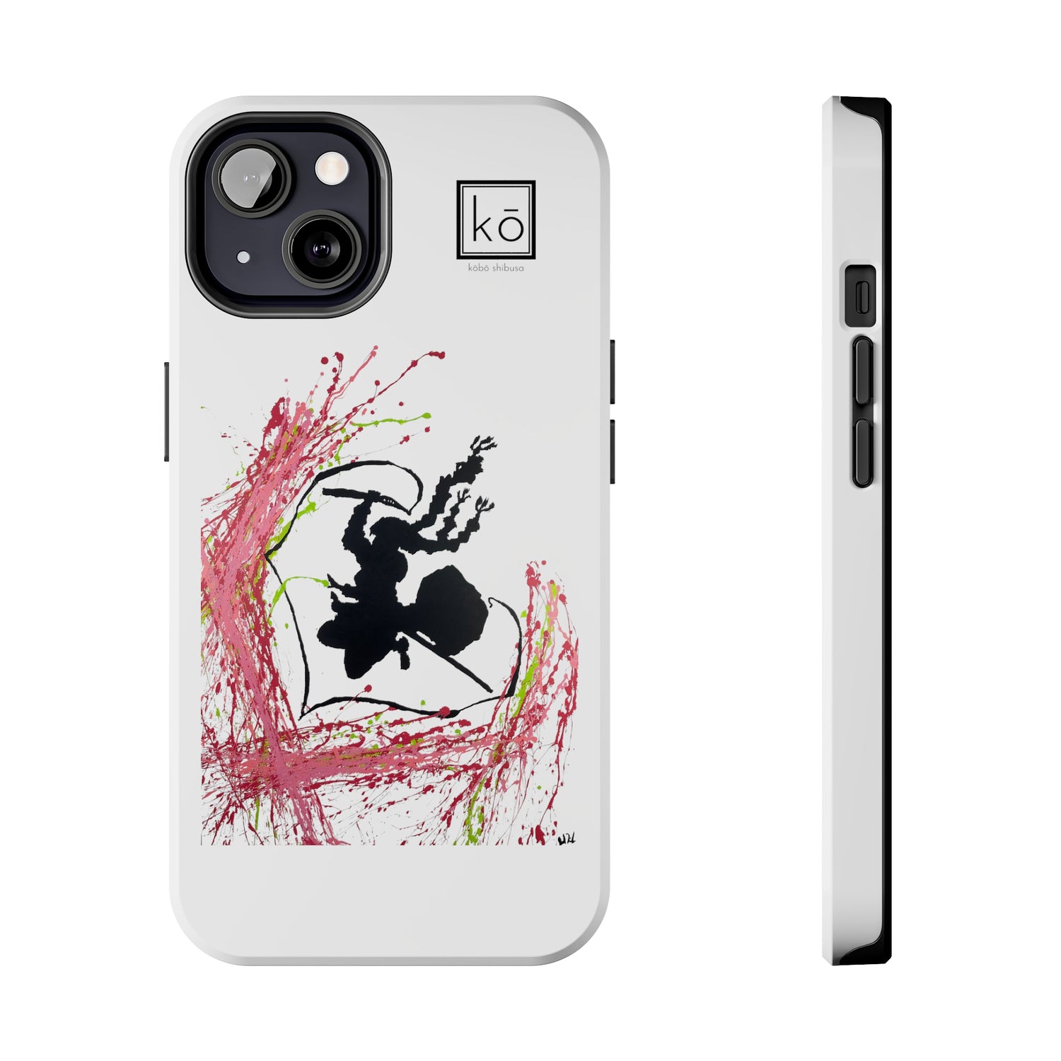 Whip of Love - Mitsuri Kanroji Minimalist Art iPhone Case by Kobo Shibusa