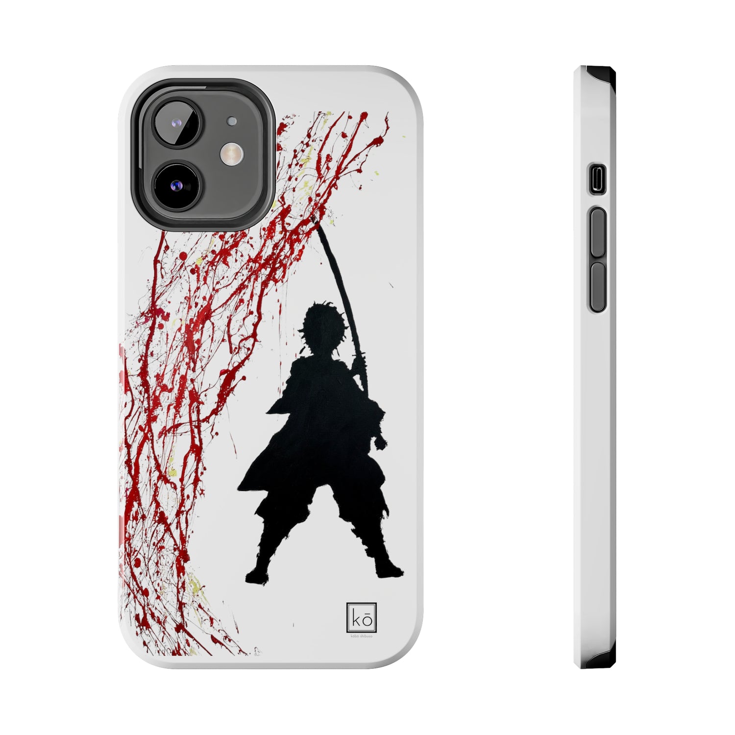 Demon Slayer Inspired Minimalist Art | Sun Breathing Style | Hinokami Kagura | Iphone Case