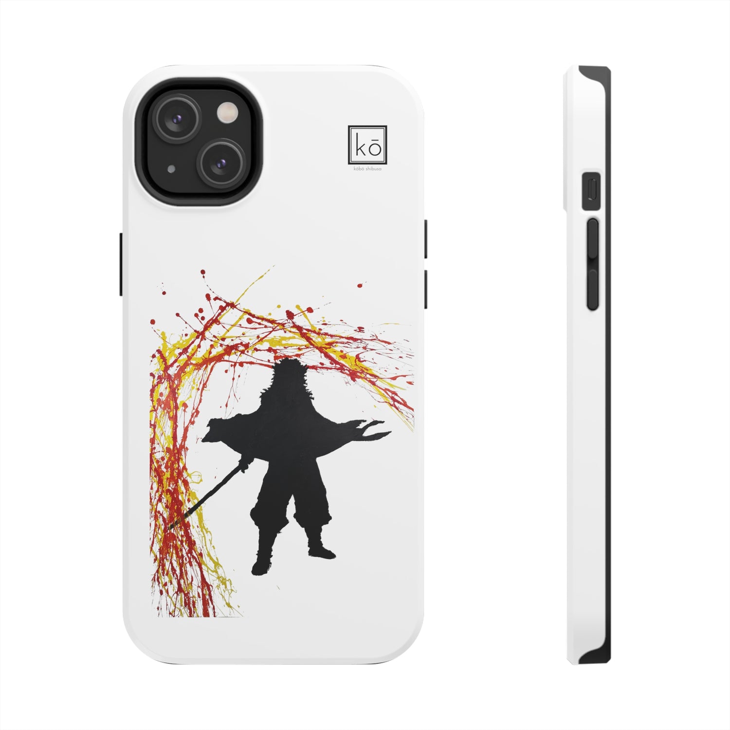 Demon Slayer Inspired Minimalist Art |Flame Breathing Style| Flame Hashira | Iphone Case