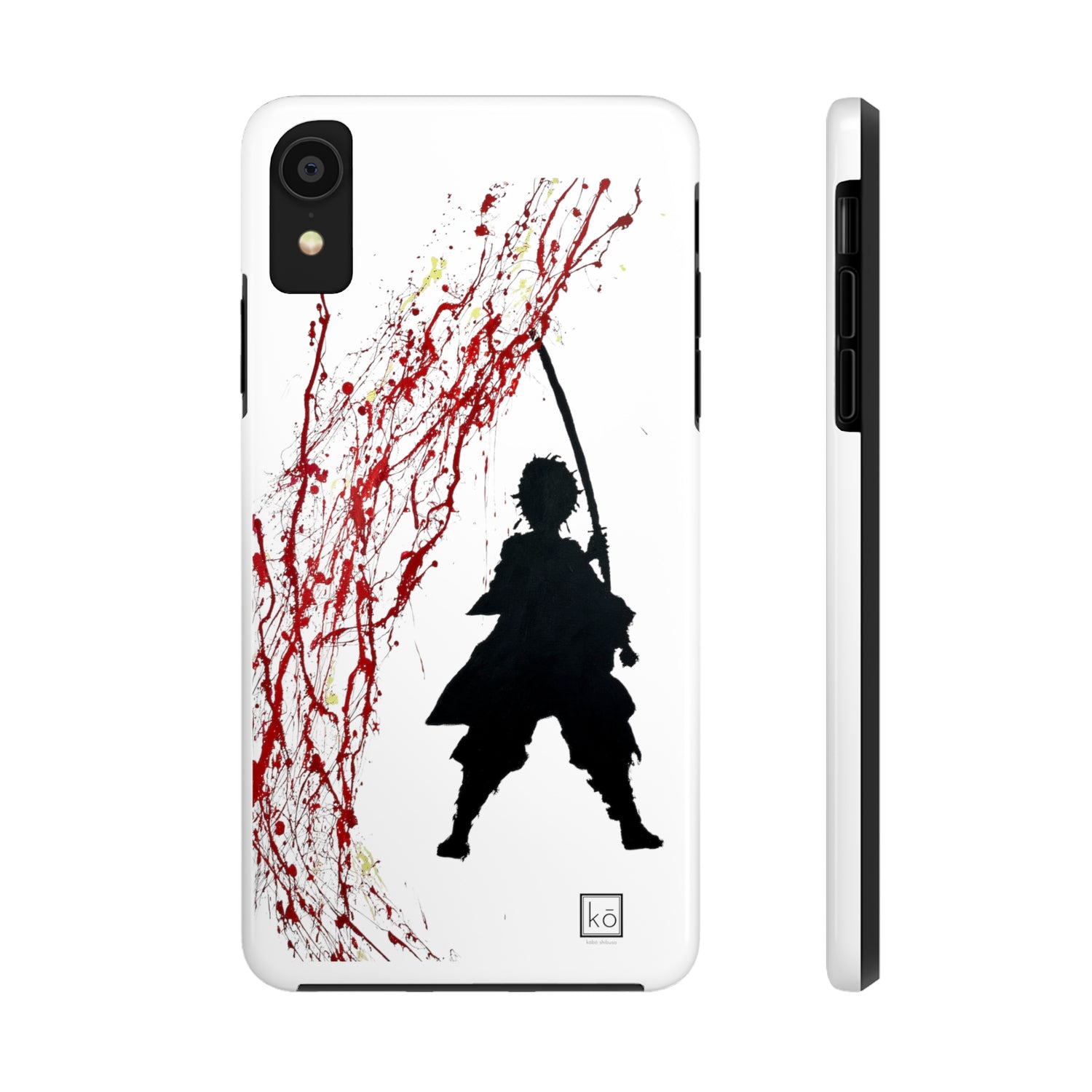 Demon Slayer Inspired Minimalist Art | Sun Breathing Style | Hinokami Kagura | Iphone Case