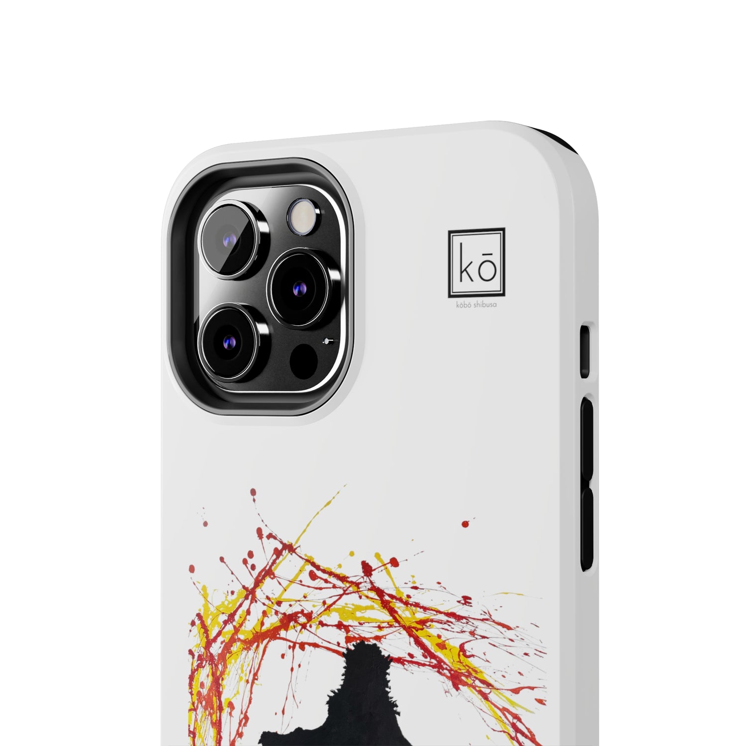 Demon Slayer Inspired Minimalist Art |Flame Breathing Style| Flame Hashira | Iphone Case