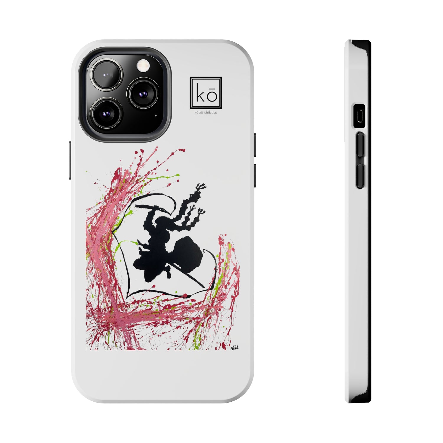 Whip of Love - Mitsuri Kanroji Minimalist Art iPhone Case by Kobo Shibusa