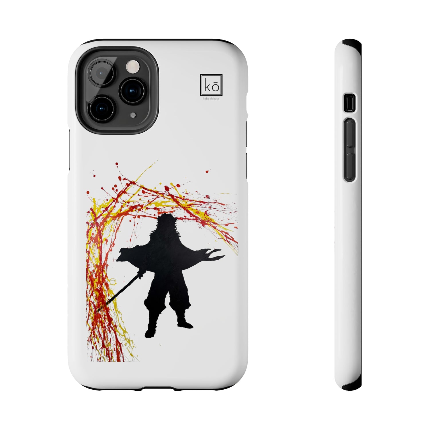 Demon Slayer Inspired Minimalist Art |Flame Breathing Style| Flame Hashira | Iphone Case