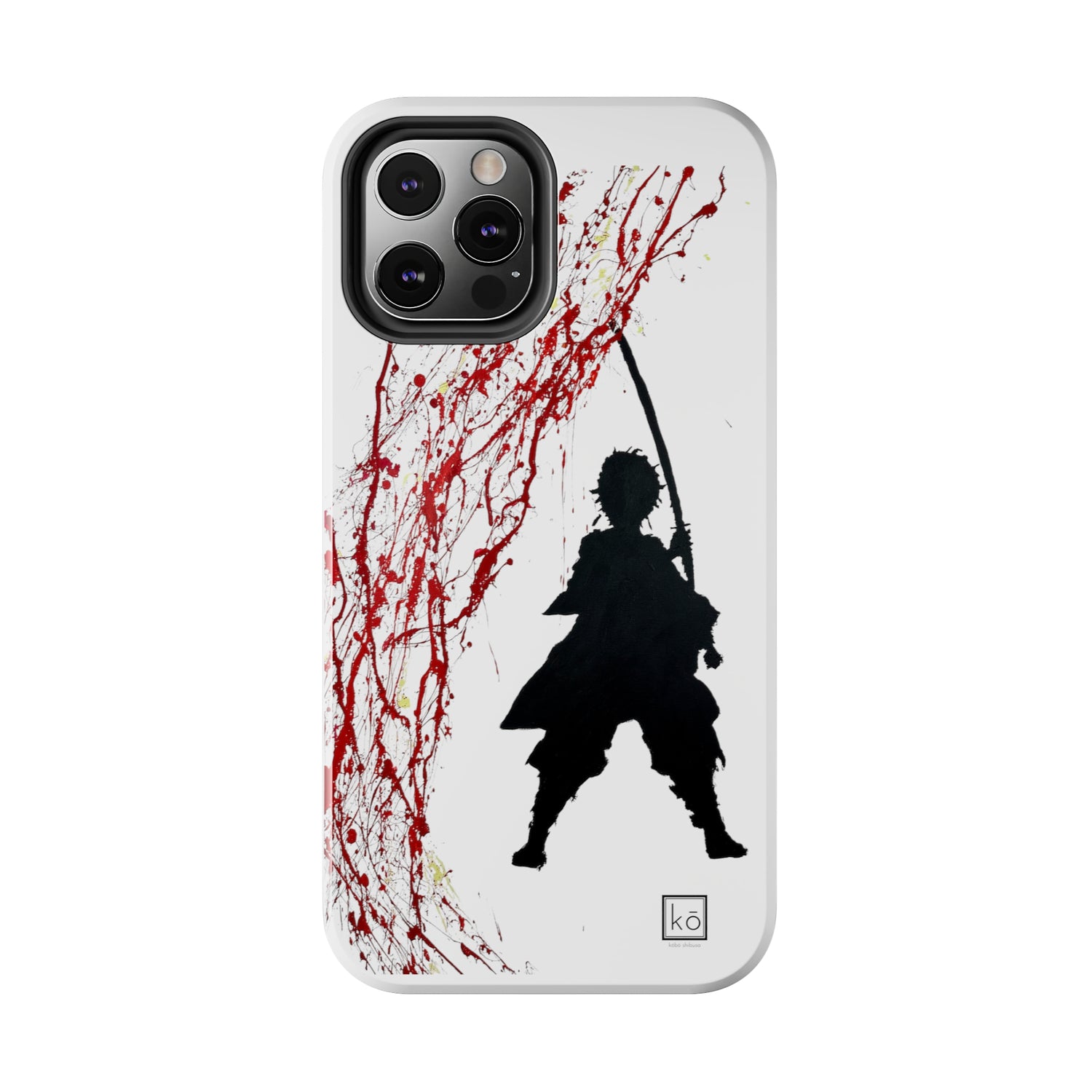 Demon Slayer Inspired Minimalist Art | Sun Breathing Style | Hinokami Kagura | Iphone Case