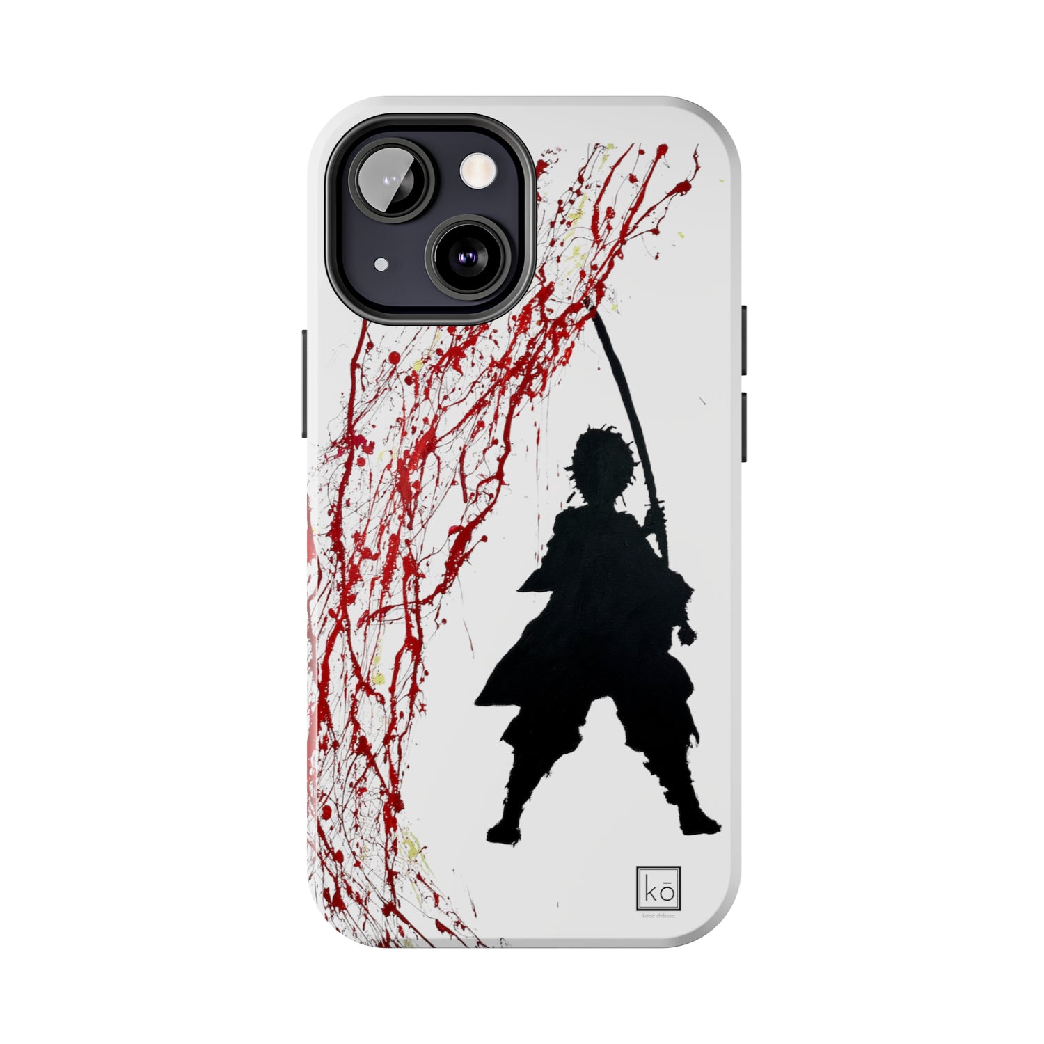 Demon Slayer Inspired Minimalist Art | Sun Breathing Style | Hinokami Kagura | Iphone Case