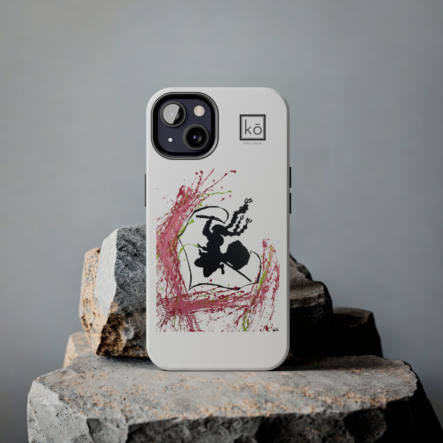 Whip of Love - Mitsuri Kanroji Minimalist Art iPhone Case by Kobo Shibusa