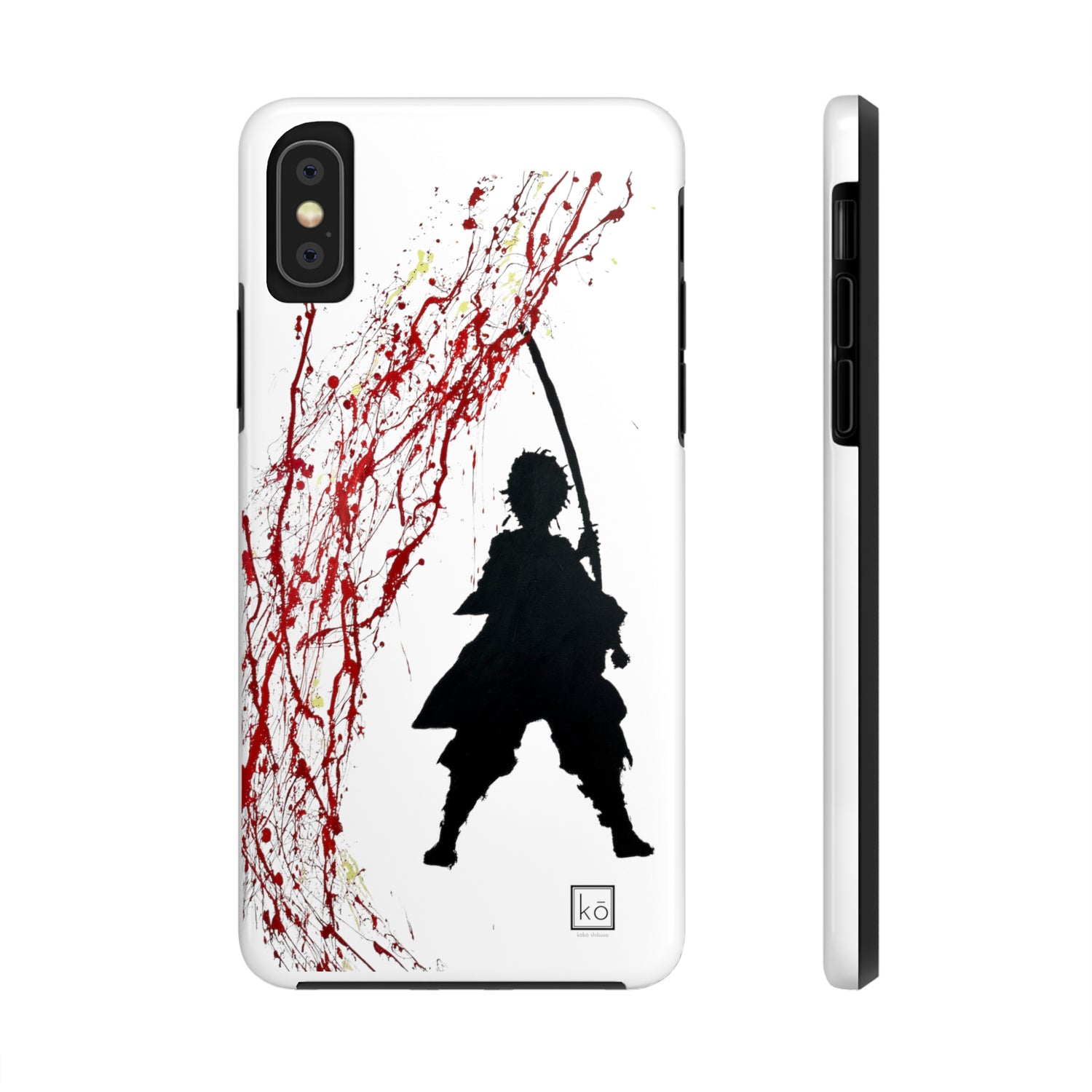 Demon Slayer Inspired Minimalist Art | Sun Breathing Style | Hinokami Kagura | Iphone Case