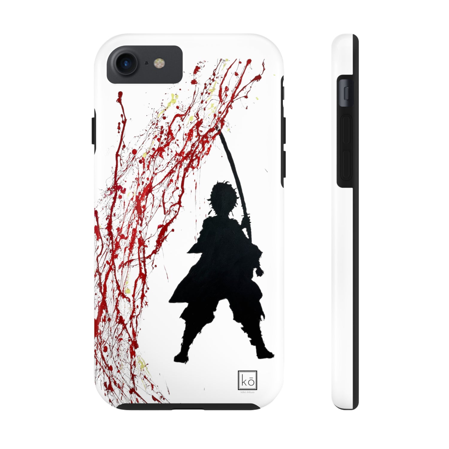 Demon Slayer Inspired Minimalist Art | Sun Breathing Style | Hinokami Kagura | Iphone Case