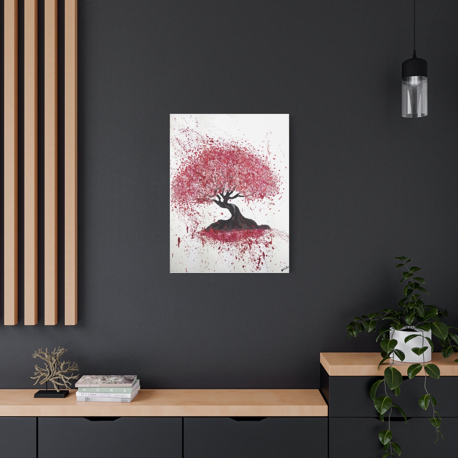 Serene Cherry Blossom Canvas Print