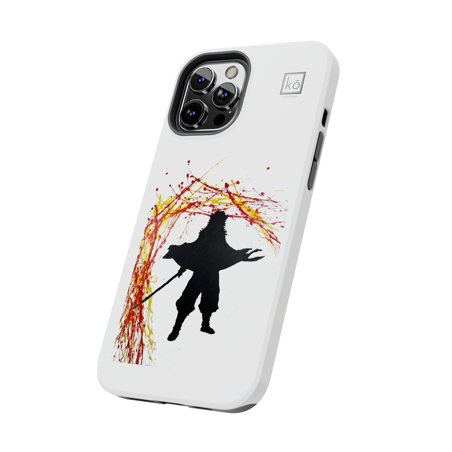 Demon Slayer Inspired Minimalist Art |Flame Breathing Style| Flame Hashira | Iphone Case