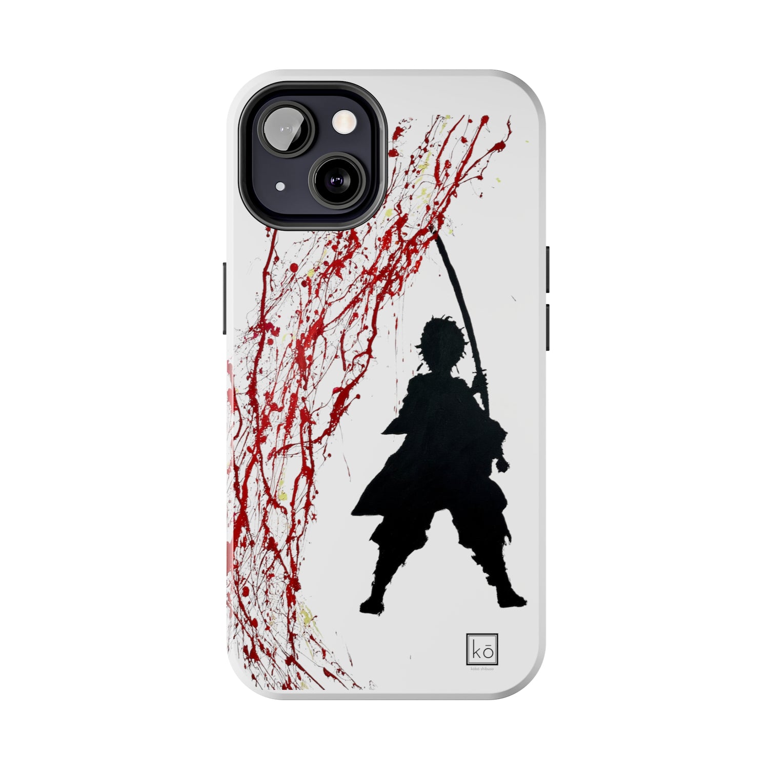 Demon Slayer Inspired Minimalist Art | Sun Breathing Style | Hinokami Kagura | Iphone Case