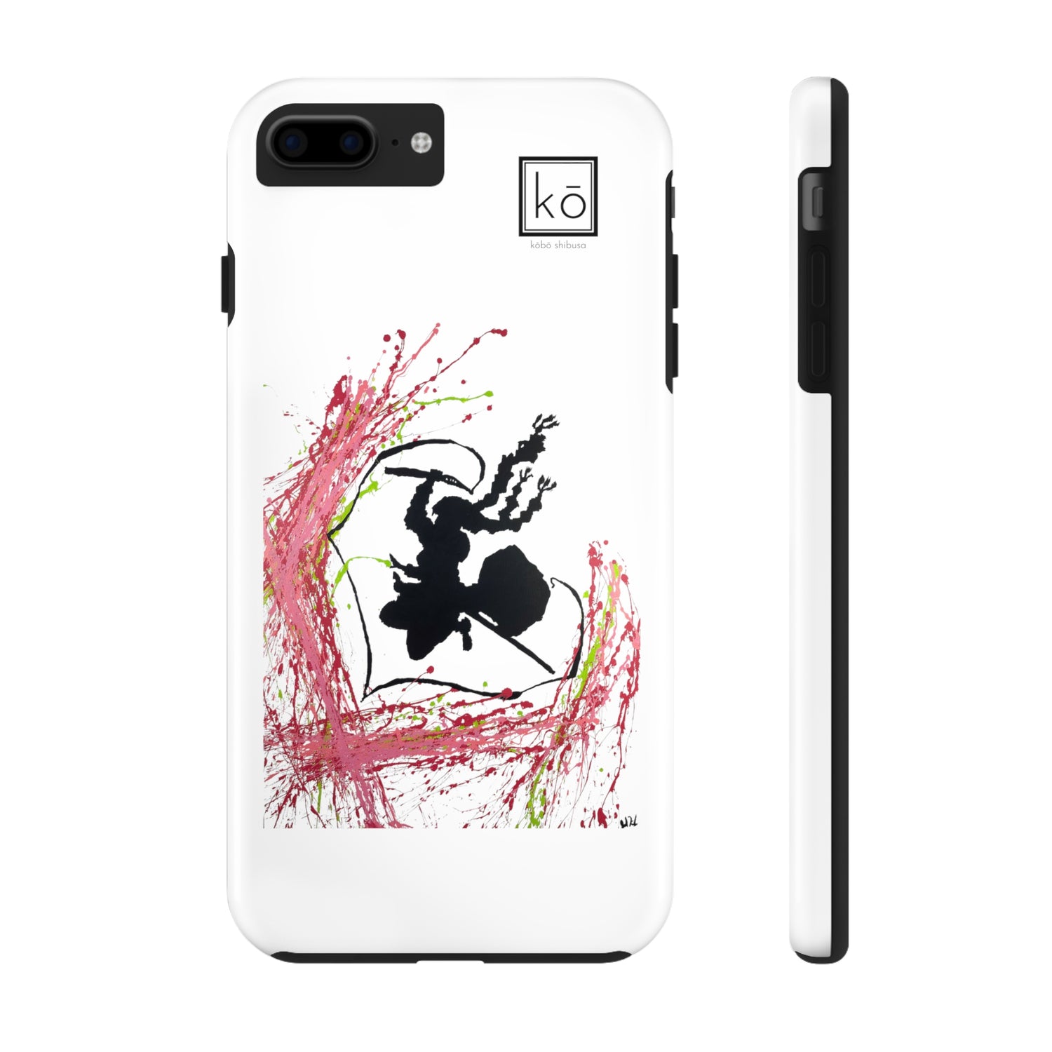 Whip of Love - Mitsuri Kanroji Minimalist Art iPhone Case by Kobo Shibusa