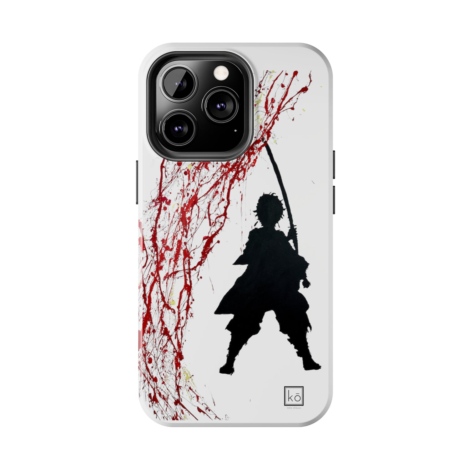 Demon Slayer Inspired Minimalist Art | Sun Breathing Style | Hinokami Kagura | Iphone Case