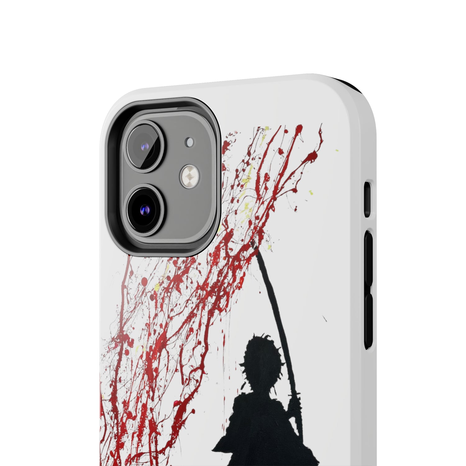 Demon Slayer Inspired Minimalist Art | Sun Breathing Style | Hinokami Kagura | Iphone Case