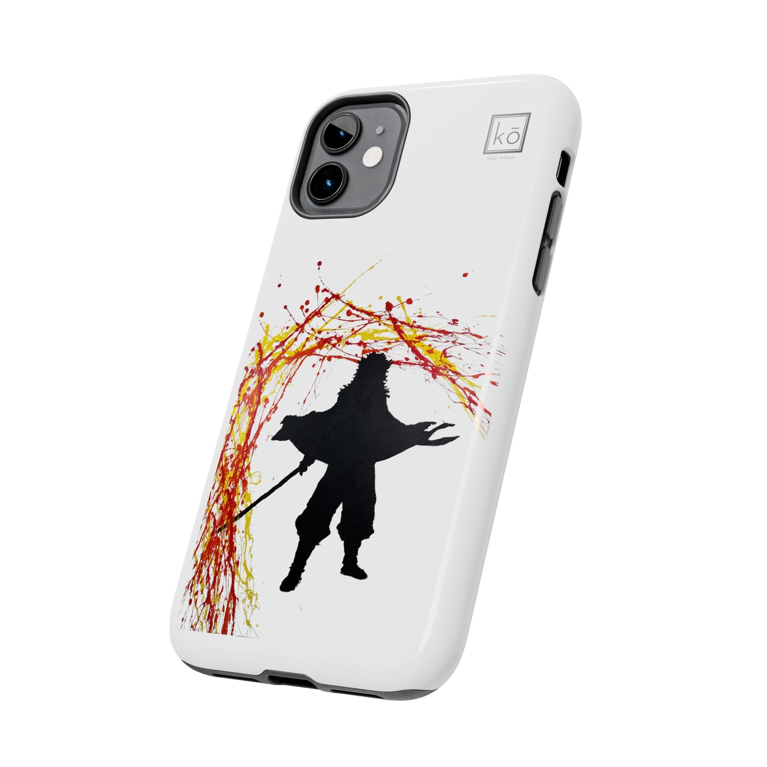 Demon Slayer Inspired Minimalist Art |Flame Breathing Style| Flame Hashira | Iphone Case