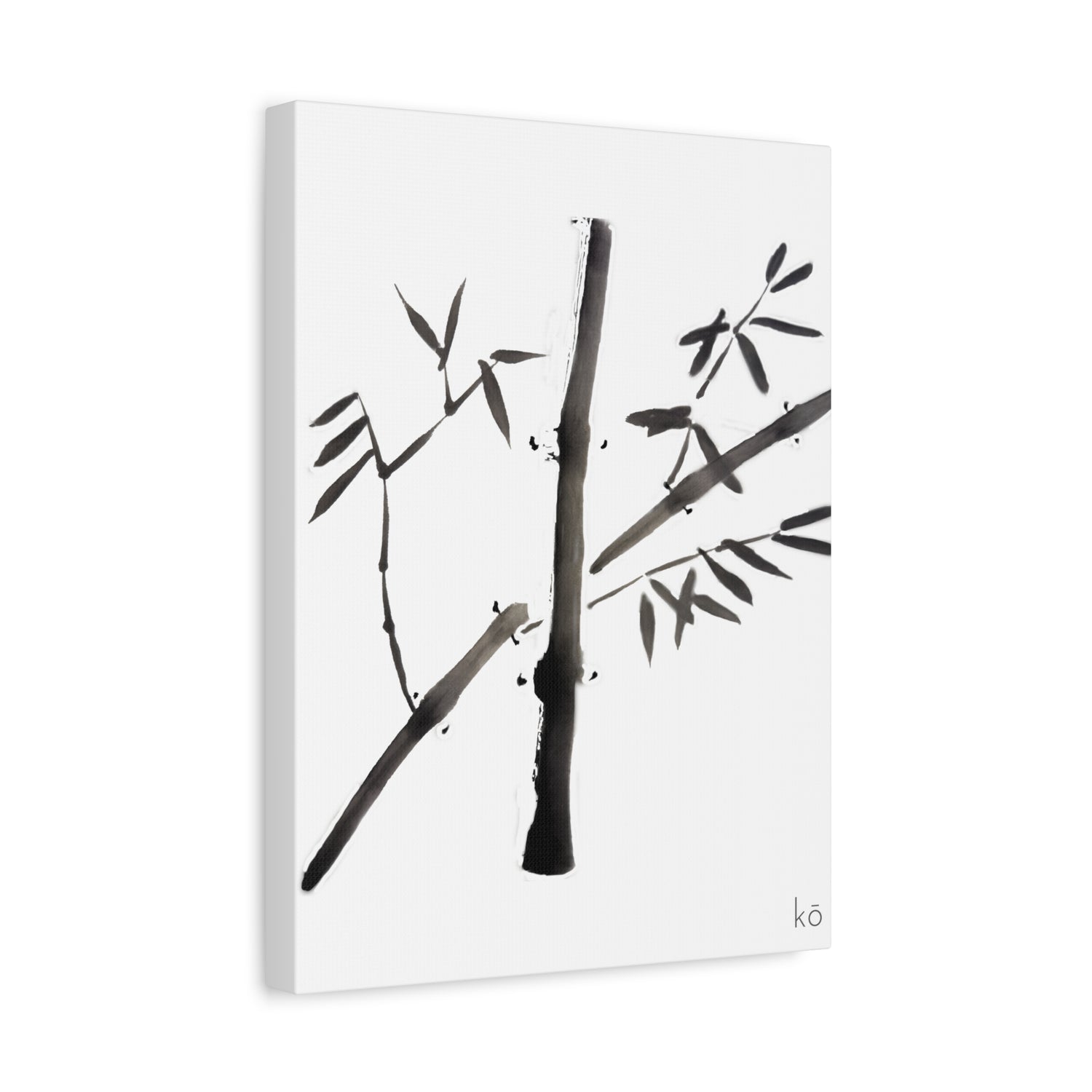 Bamboo and Twig on Canvas