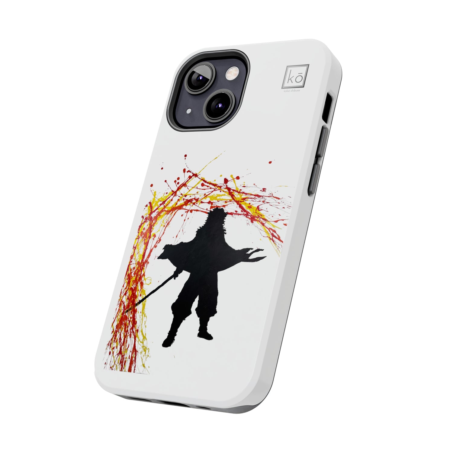 Demon Slayer Inspired Minimalist Art |Flame Breathing Style| Flame Hashira | Iphone Case